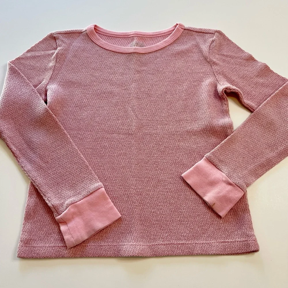 Gymboree Long Sleeve Sparkling Pink T-Shirt Bundle Girls Size Medium